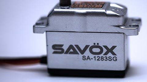 Axial Wraith Savox servo upgrade