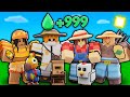 The ultimate farming squad in roblox bedwars