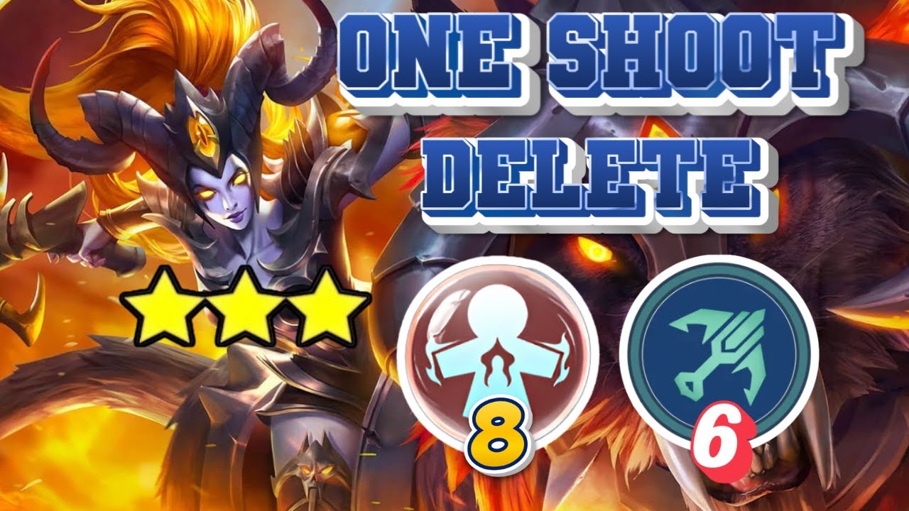 ONE SHOOT DELETE HYPER IRITHEL ! MAGIC CHESS GO GO 