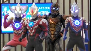 ウルトラマンオーブショー サンダーブレスター ジャグラーがタイラントをぶっ飛ばす！ 盛りだくさんのスペシャルショー 高画質 Ultraman show kidsshow