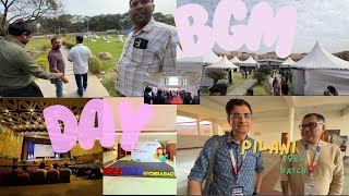 BGM - BITSAA GLOBAL MEET | first day of semester.