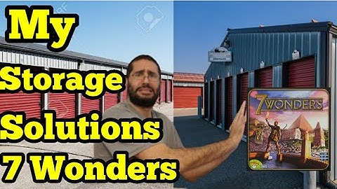 My Storage Solutions: 7 Wonders