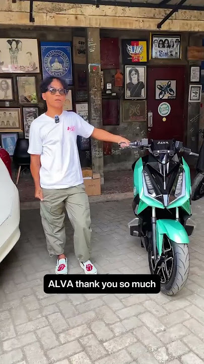 Kaka Slank jadi orang pertama di Jakarta yang resmi punya ALVA Cervo Q! ALVA #CHANGETHEGAME