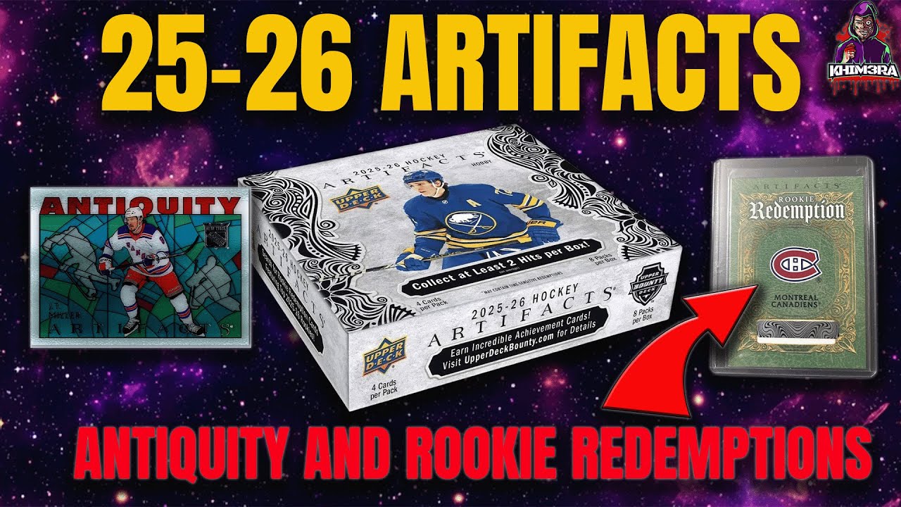 Big Rookie Redemption! Opening 2 Boxes of 2025-26 Hockey Artifacts