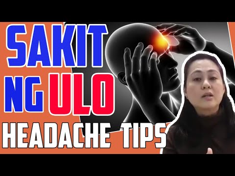 Sakit ng Ulo :Headache tips - Payo ni Doc Liza Ramoso-Ong #154