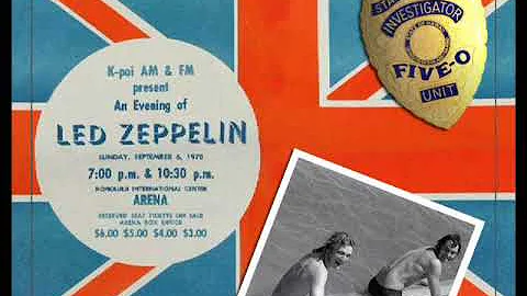 Introduction/Immigrant Song - Honoulu 1970