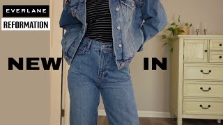 NEW IN | EVERLANE + REFORMATION TRYON REVIEW