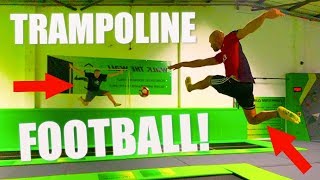 CRAZY TRAMPOLINE FOOTBALL! (Loser Gets PUNISHED) part 2