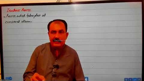 isochronic isobaric and isothermal process 11 class physics by spsc Sindh academy umerkot leactures