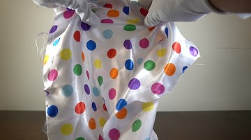 ifabric.com Polka Dot Satin Fabric