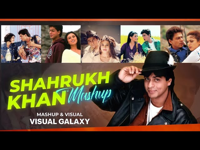 Shahrukh Khan 90's Songs Mashup | Slow & Reverb