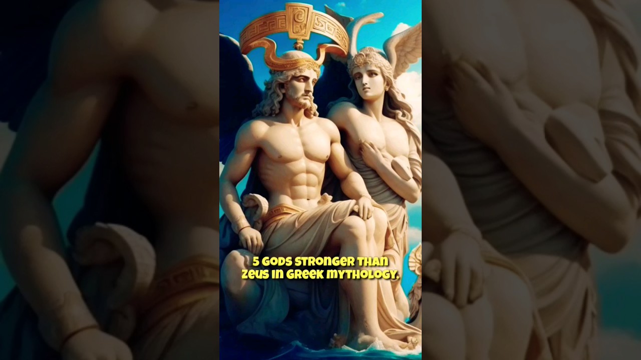 5 Gods Stronger Than Zeus in Greek Mythology 