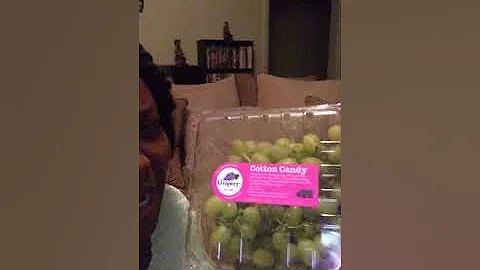 Cotton Candy Grapes!