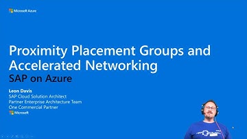 Proximity Placement Groups and Accelerated Networking