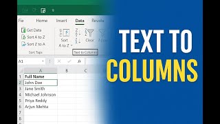 Master Text to Columns in Excel | Full Tutorial with Examples