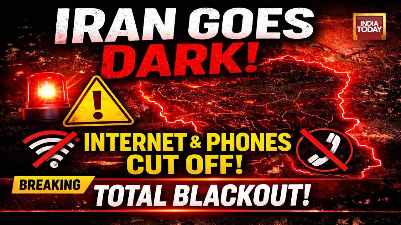 Iran LIVE | Nationwide Internet Shutdown, Phone Lines Cut | Iran Protests | Trump Warns Iran | LIVE