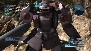 Gundam Battle Operation 2 -GBO 2- Ground battle - lvl 1 Zaku Diver