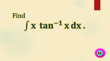 Integral x tan^-1 x 📚📕📖🖋