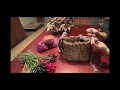 「アケビ蔓で籠バッグを作る」l'atelier bois ボタニカルファッション