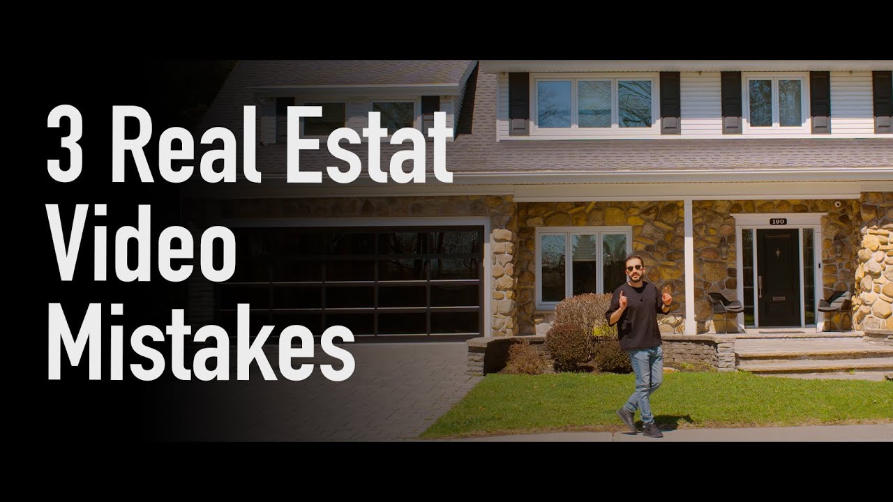 3 Real Estate Video Mistakes That Are Losing You Clients (And How to Fix Them)