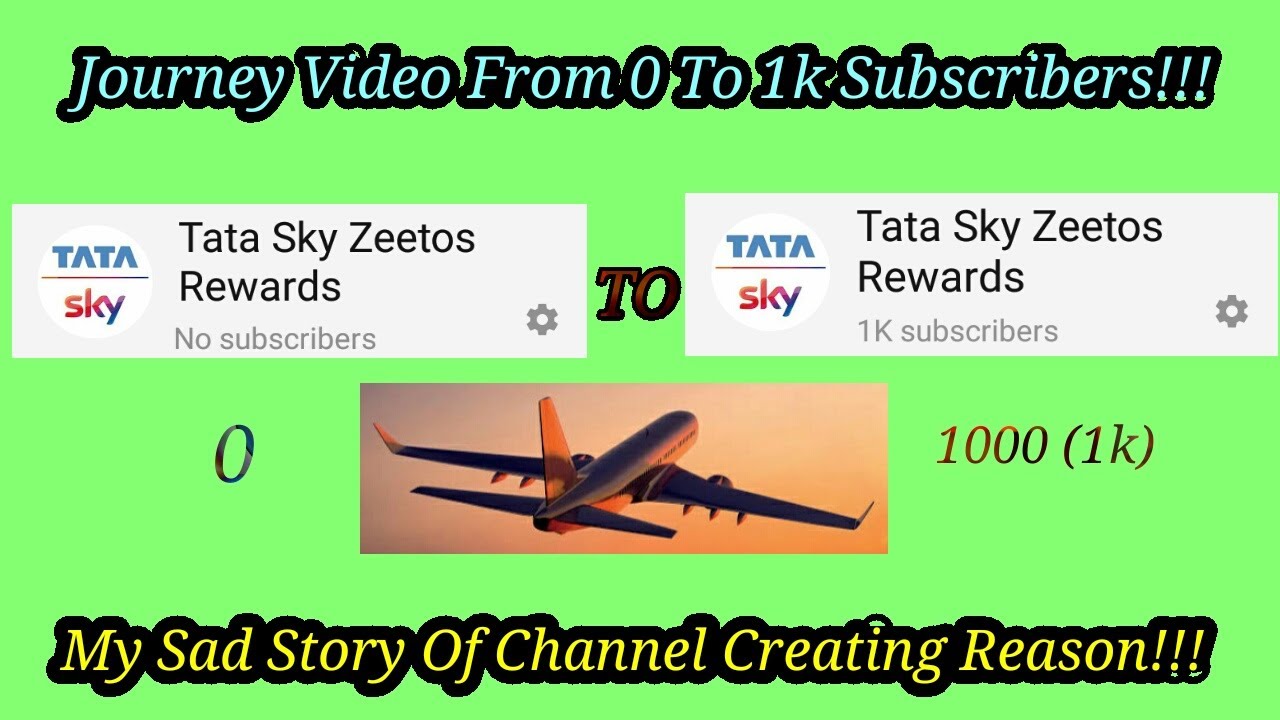 How Was My Journey From 0 To 1k Subscribers | My Sad Story😞 | Haters ...