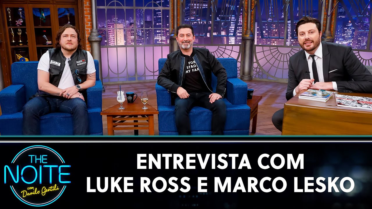 Entrevista com Luke Ross e Marco Lesko | The Noite (18/09/20)