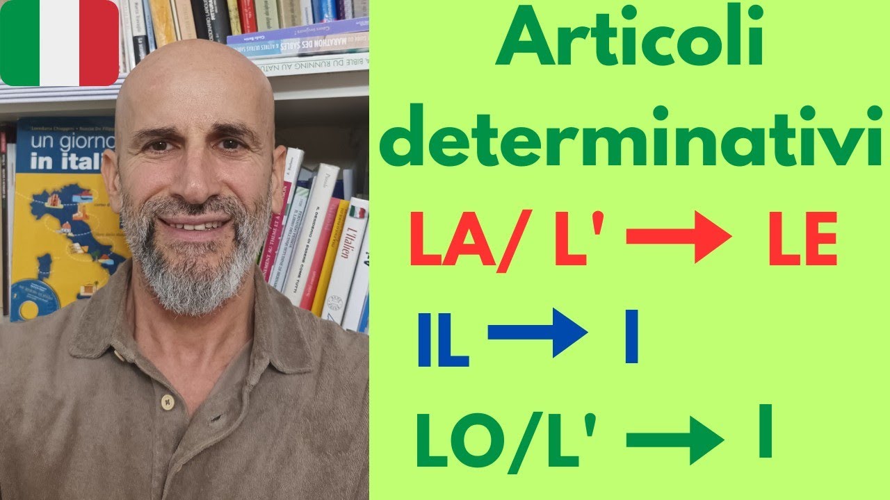 L'italien pour vous: les articles définis et la prononciation des mots!