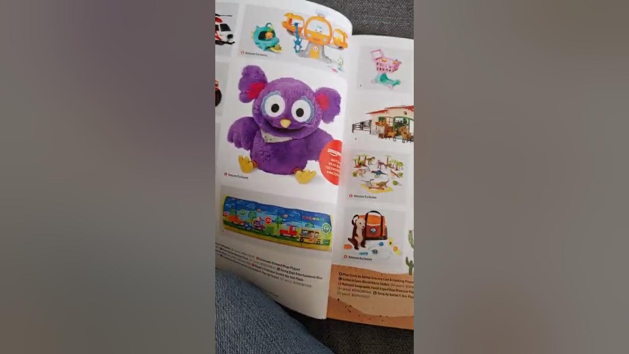 Let's check out the amazon toy book YouTube