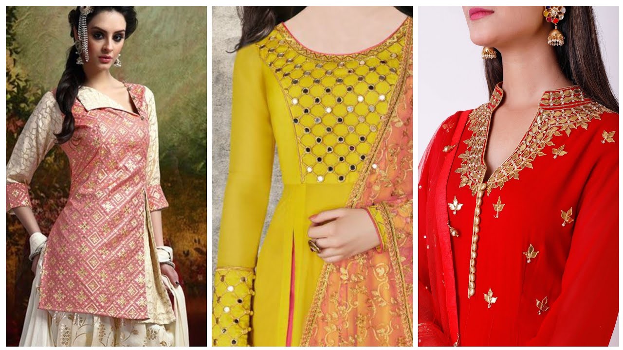 Punjabi Suit Neck Designs Photos | Punjaban Designer Boutique
