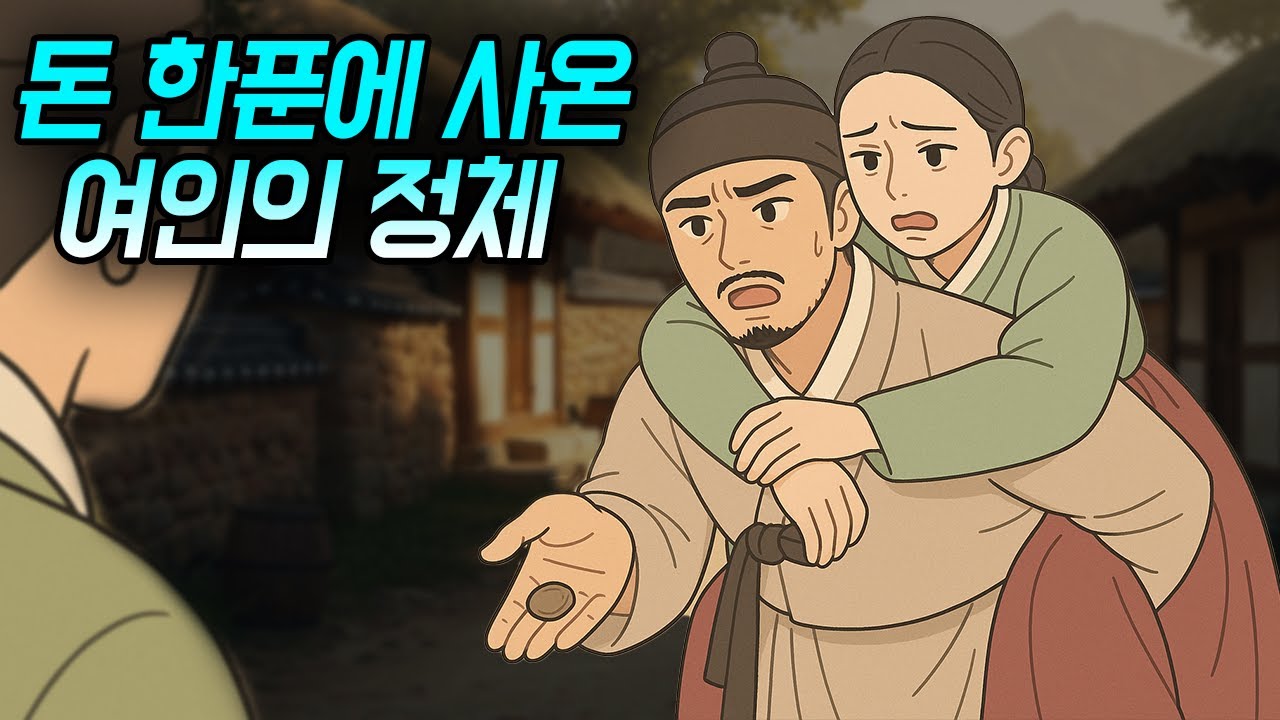 돈 한푼에 사온 여인의 정체