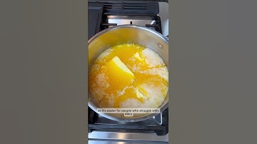How to make clarified butter #recipe #clarifiedbutter #butter #ghee