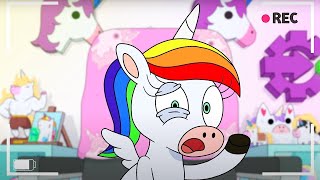unicorn youtube show boy dragon wildbrain cartoons kids
