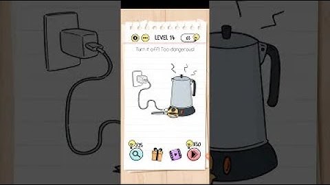 Brain Test Level 14 - Turn Off Too Dangerous (Walkthrough Video)