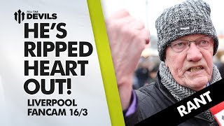 HE'S RIPPED OUR HEART OUT! | Manchester United 0-3 Liverpool | FAN RANT