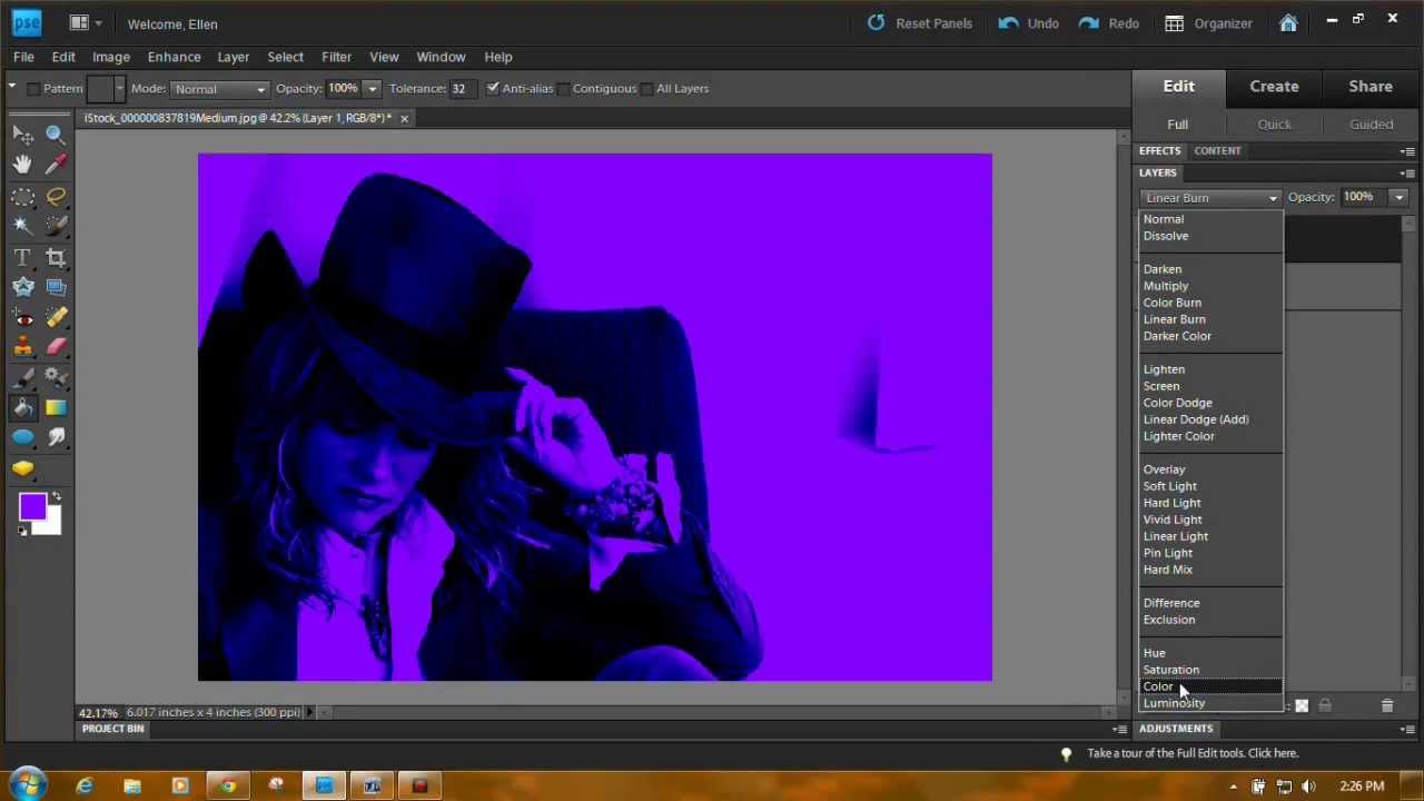 color overlay