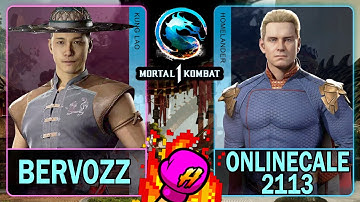 MK1 Bervozz (KUNG LAO) VS Onlinecale2113 (HOMELANDER)🥊Mortal Kombat 1🥊4K 60ᶠᵖˢ