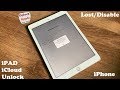 Factory Reset iCloud Locked iPad And Remove iCloud Account iPhone iOS 6,7,8,9,10,11,12