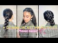 Denim Jacket Hairstyles ♥️| Easy &amp; Pinterest Inspired Hair Ideas