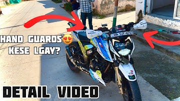 How to install hand guard in Apache 200, fully modified 🤩🤩 fully reaction, 🤩😎￼