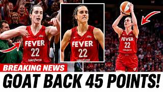 CAITLIN CLARK GOES SUPERNOVA! 45 Points, 10 Assists & SHATTERS WNBA Records vs Storm!