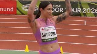 Ewa Swoboda opent haar seizoen in Dortmund op de 60 meter | 8 februari 2026