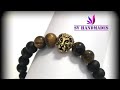 How to make a Tiger's Eye bracelet | easy jewellery making