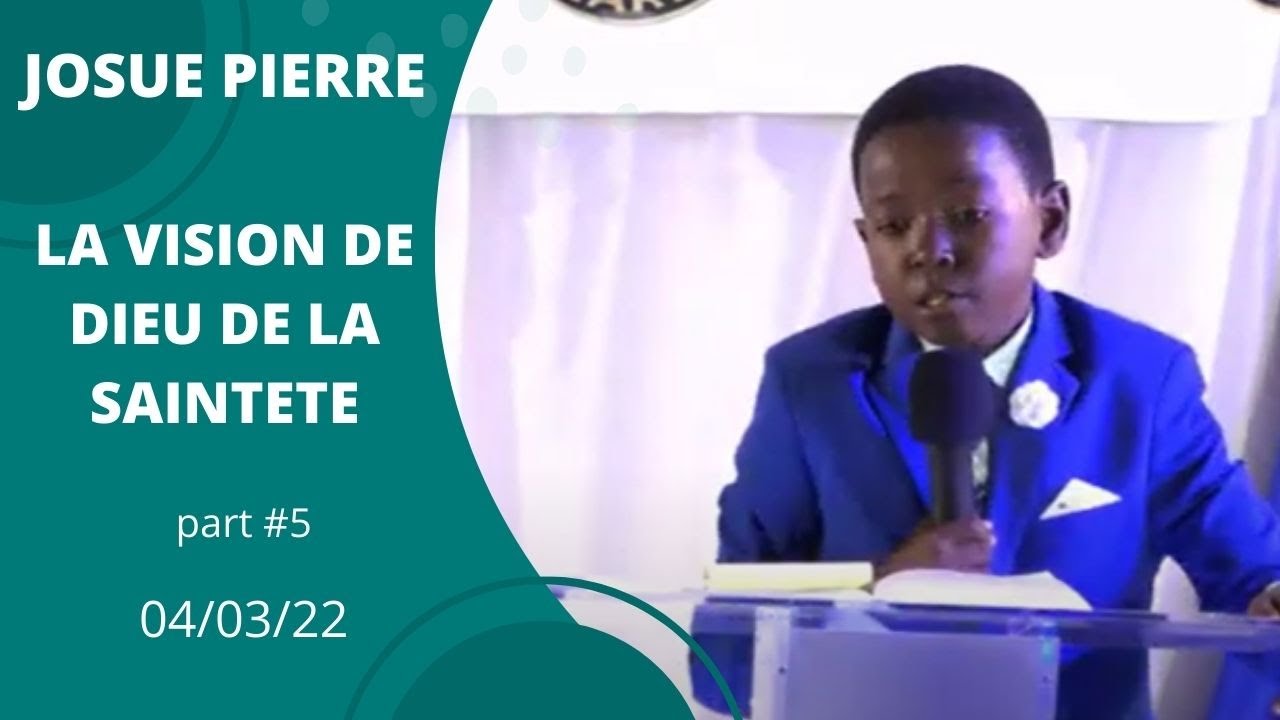 Fr Josue Pierre, la vision de Dieu de la saintete