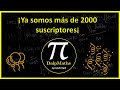 ¡¡¡¡¡2000 suscriptores!!!!!