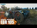 УНИЖАЕТ по ДВА ТАНКА СРАЗУ ✅ EBR 105 World of Tanks лучший бой