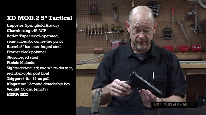 NRA Gun of the Week: Springfield Armory XD MOD.2 5” Tactical