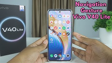 How To Change Button Navigation To Gesture Navigation Vivo V40 Lite