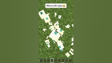 Minecraft Logic 🤔😂 #6 #shorts