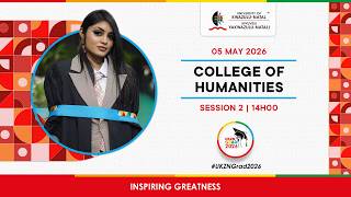 College of Humanities | 5 May 2026 | Session 2 14:00