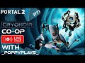 Cryonoir  poppyplays play portal 2 coop pt1